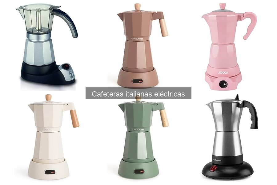 Guía de compra de cafeteras italianas eléctricas