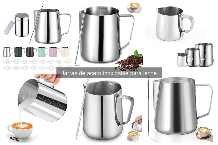 Guía de compra de jarras de acero inoxidable para leche