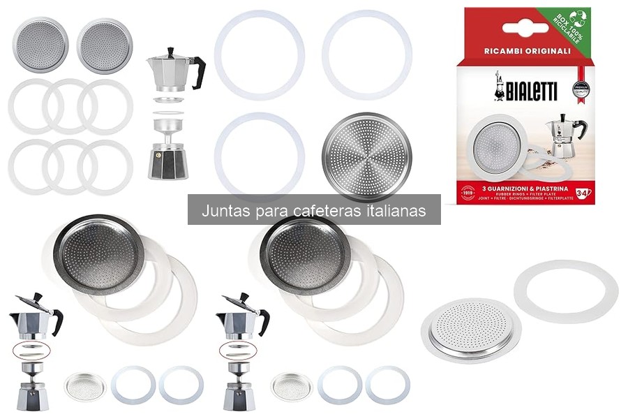 Guía de compra de juntas para cafeteras italianas