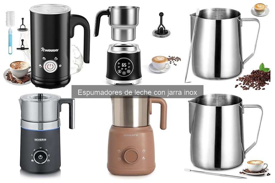 Guía de compra: Espumadores de leche con jarra de inox