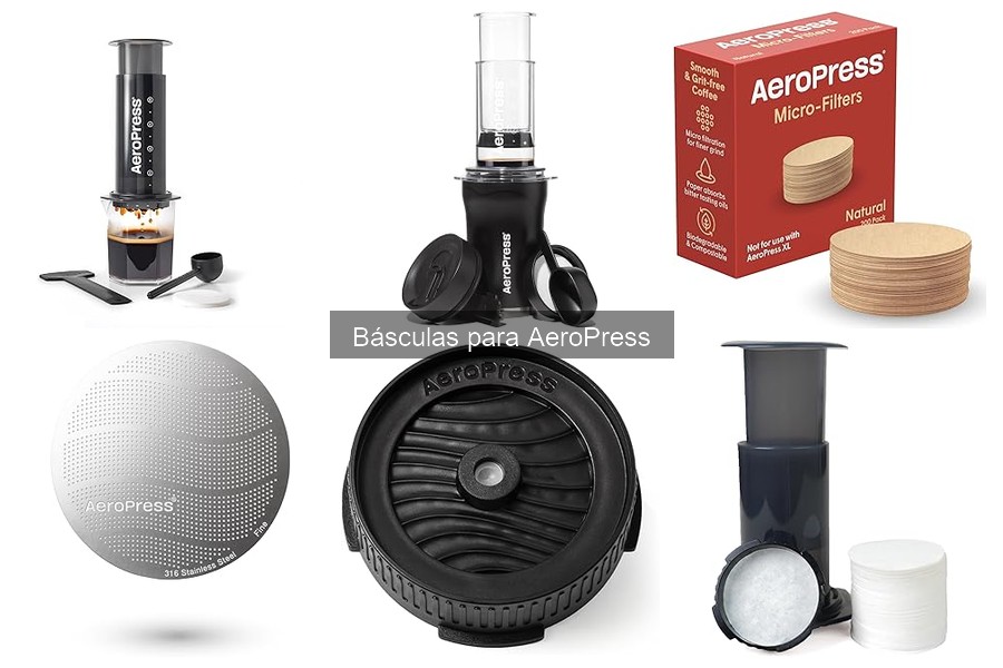 Guía de uso de básculas para AeroPress en casa