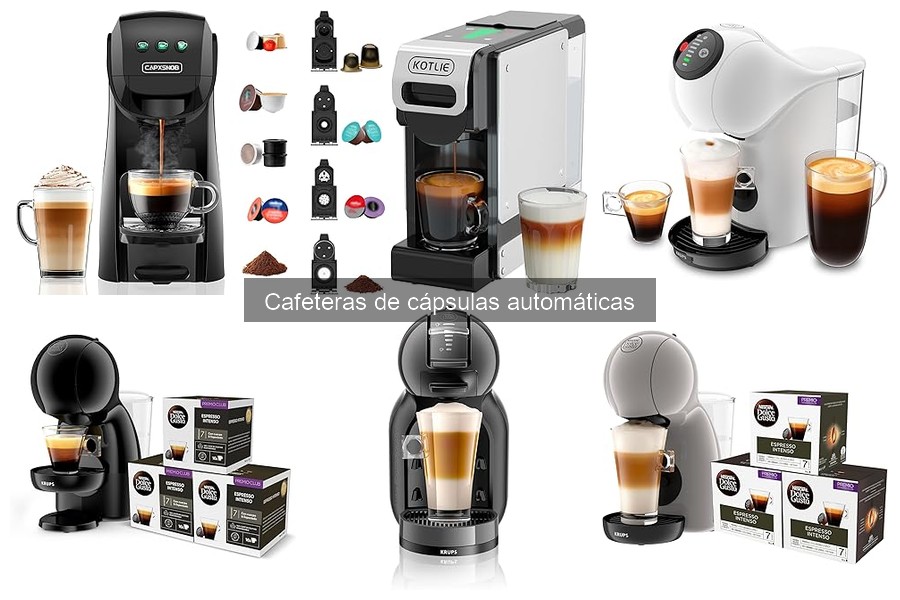 Guía de uso y mantenimiento para cafeteras de cápsulas automáticas