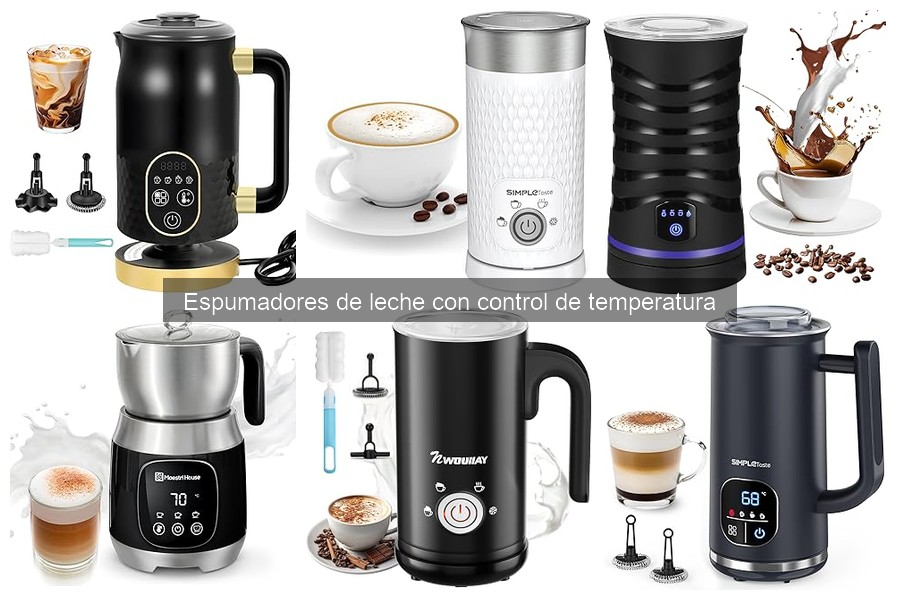 Guía para elegir el mejor espumador de leche con control de temperatura