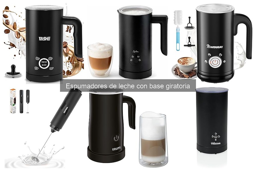 Guía para elegir el mejor espumador de leche giratorio