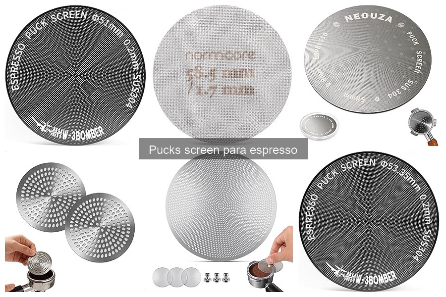 Guía para elegir el mejor puck screen para espresso