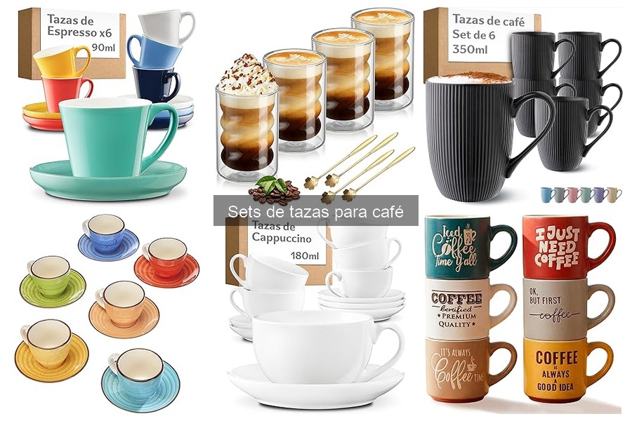 Guía para elegir el set de tazas para café perfecto