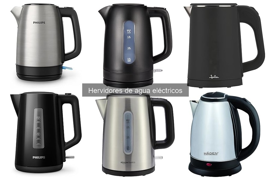 Hervidores de agua eléctricos económicos: calidad al mejor precio