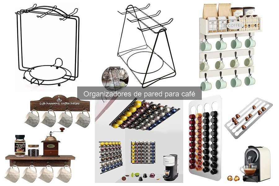 Inspírate: Decoración con Organizadores de Pared para Café