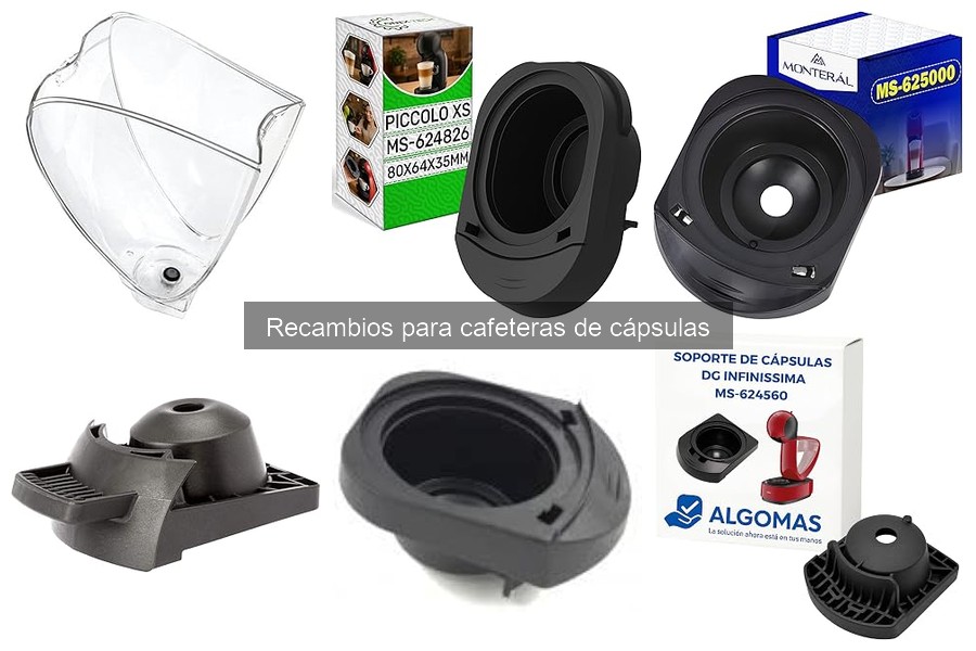 Las Marcas de Recambios Más Confiables para Cafeteras de Cápsulas