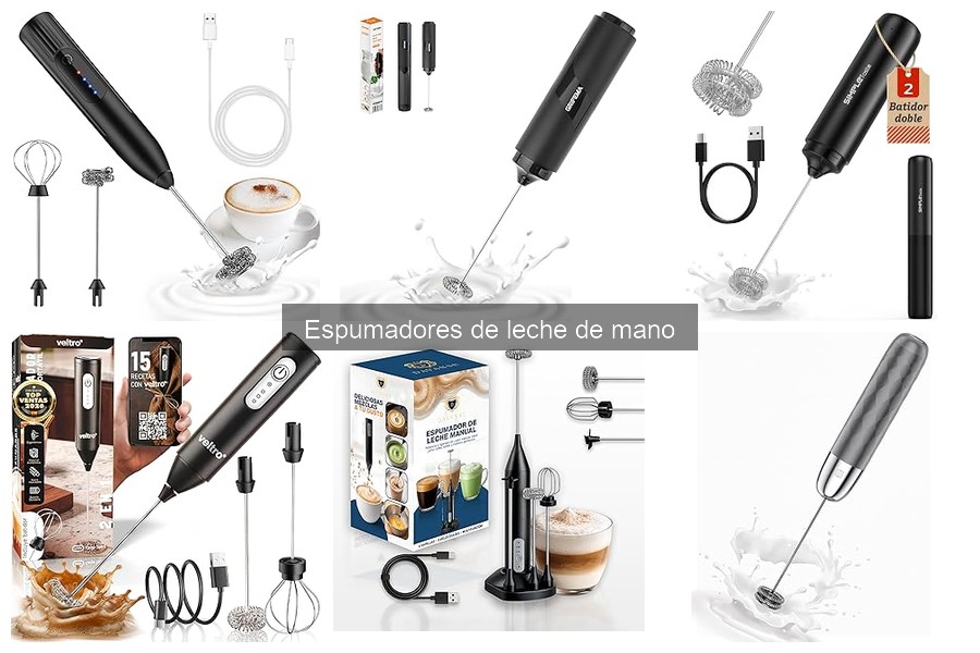 Las Mejores Ofertas en Espumadores de Leche de Mano