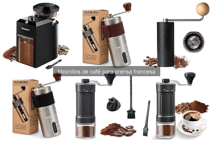 Los mejores molinillos de café para prensa francesa en 2023