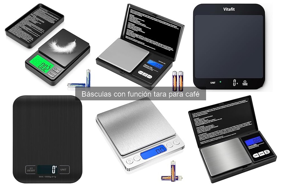 Mantenimiento de básculas con función tara para asegurar precisión