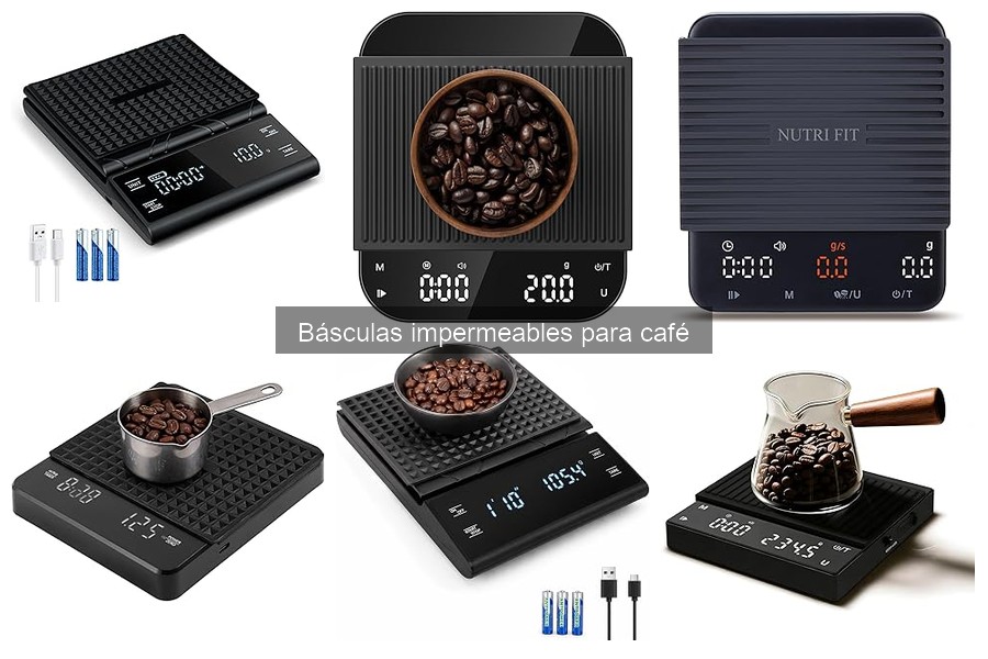 Mantenimiento de Básculas Impermeables para Café: Guía Práctica