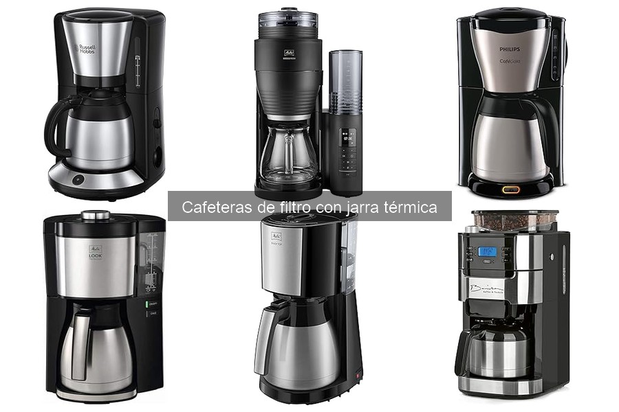 Mantenimiento de cafeteras de filtro con jarra térmica