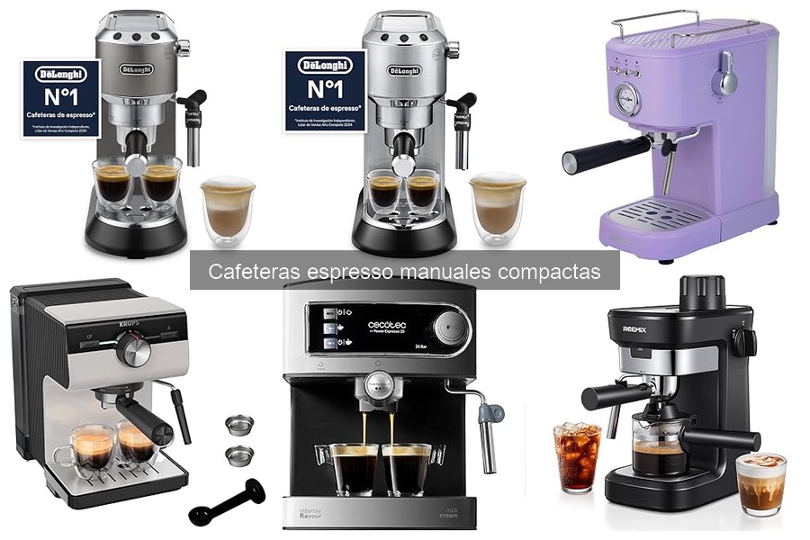 Mantenimiento de Cafeteras Espresso Manuales Compactas