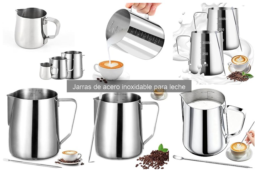 ** Mantenimiento de Jarras de Acero Inoxidable para Leche