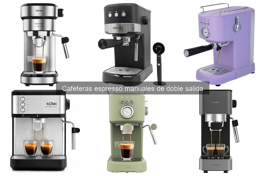 Mantenimiento para Cafeteras Espresso Manuales de Doble Salida