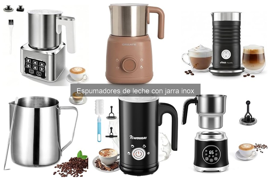 Mantenimiento y limpieza de espumadores de leche de inox