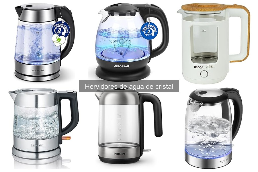 Mantenimiento y limpieza de hervidores de agua de cristal