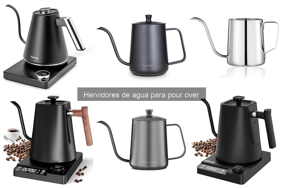 Mantenimiento y limpieza de hervidores para pour over