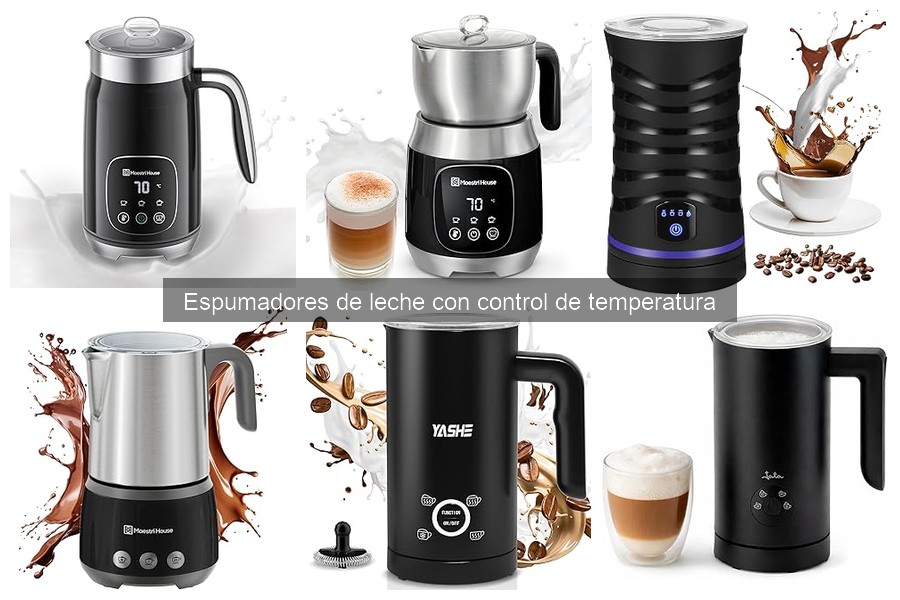 Mejores accesorios para usar con espumadores de leche