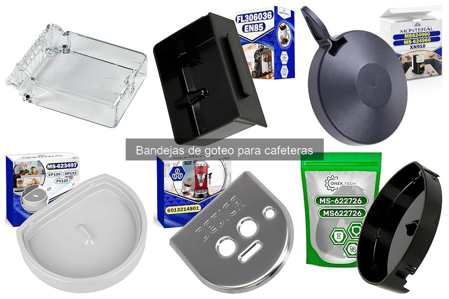 Mejores bandejas de goteo para cafeteras en 2023