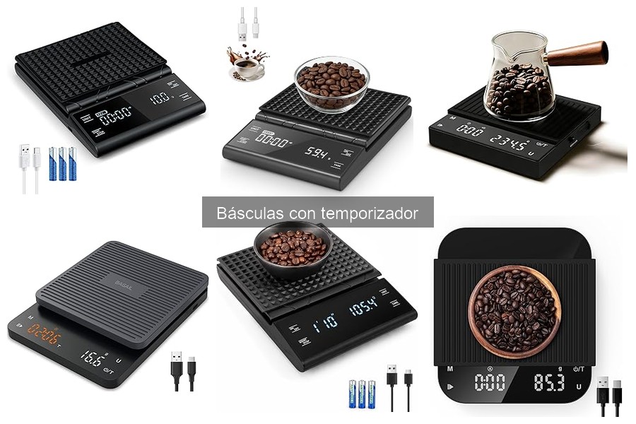 Mejores básculas con temporizador para café en casa