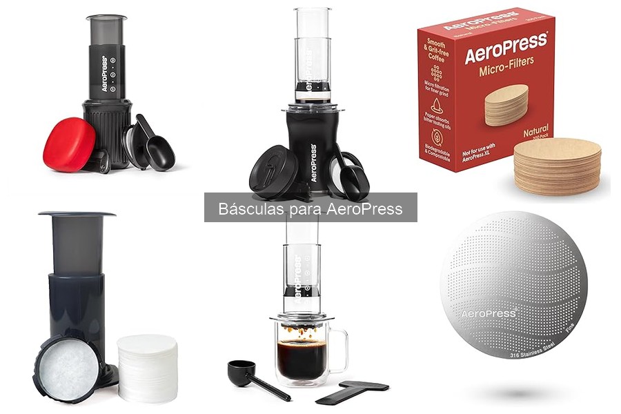 Mejores básculas para AeroPress en 2023: Comparativa
