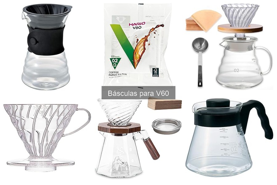 Mejores básculas para V60: Comparativa y consejos