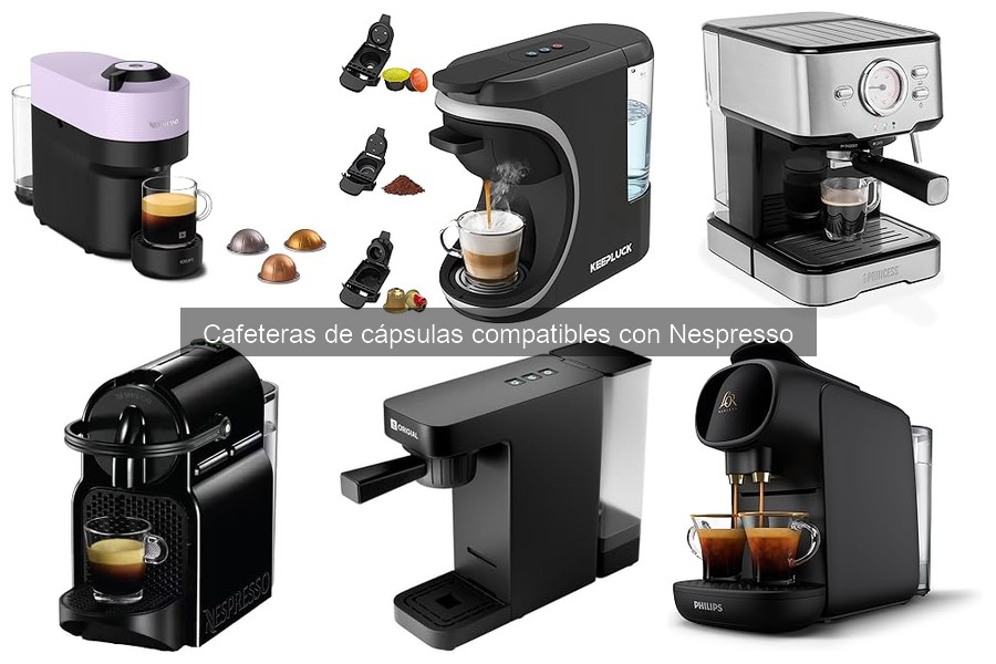 Mejores cafeteras de cápsulas compatibles con Nespresso