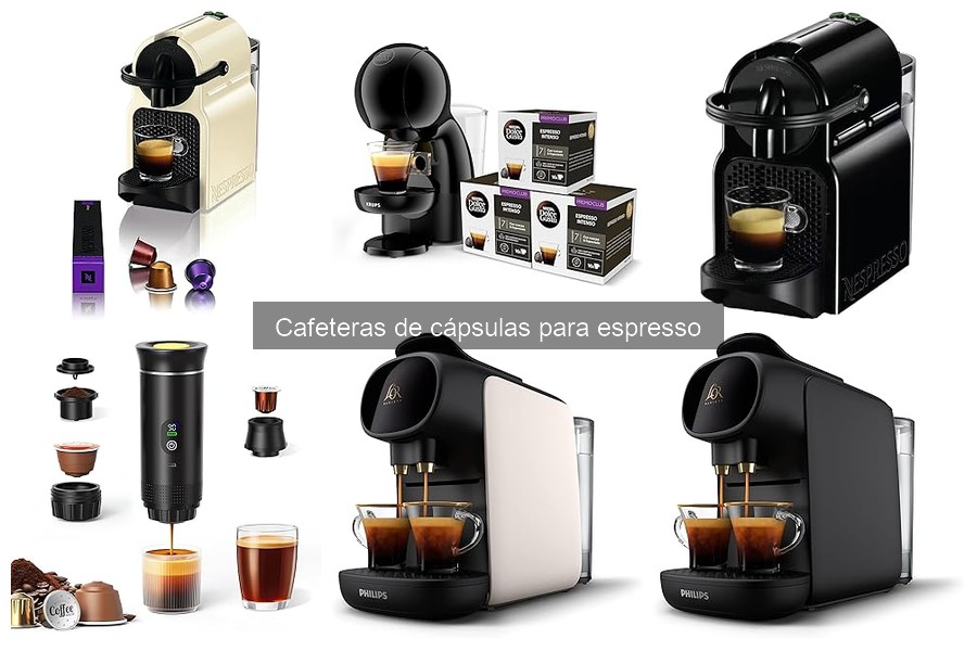 Mejores cafeteras de cápsulas para espresso en 2023