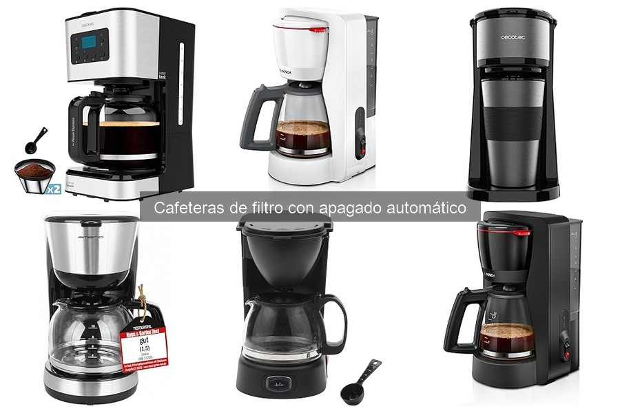 Mejores cafeteras de filtro con apagado automático 2023