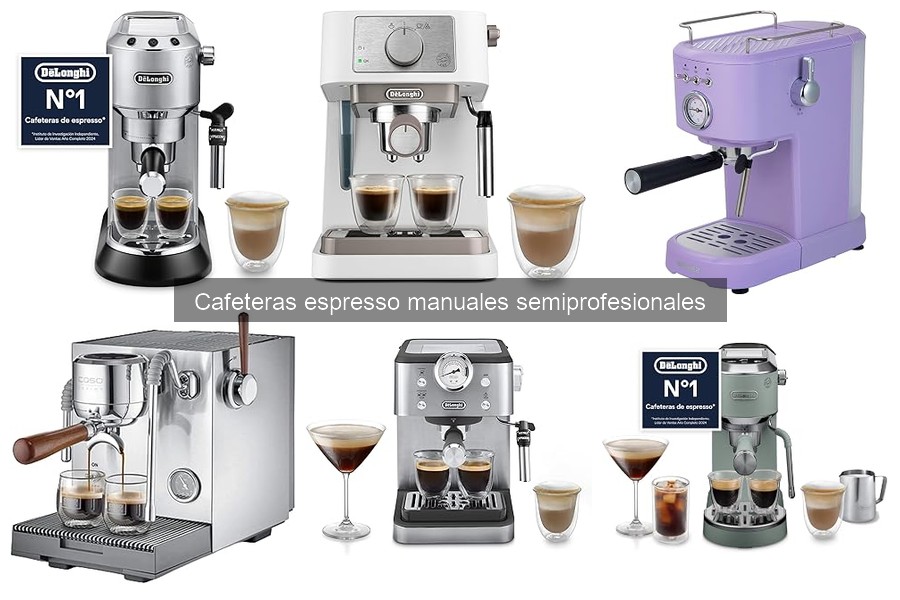 Mejores cafeteras espresso manuales para principiantes