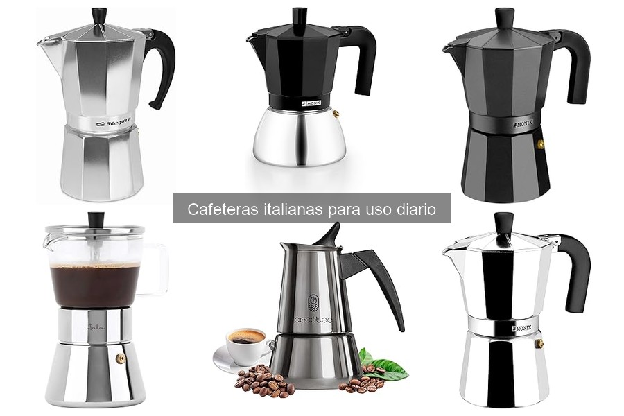 Mejores cafeteras italianas 2023: calidad y diseño