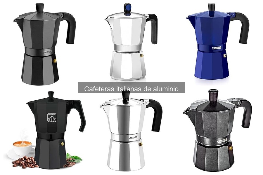 Mejores cafeteras italianas de aluminio 2023: Comparativa