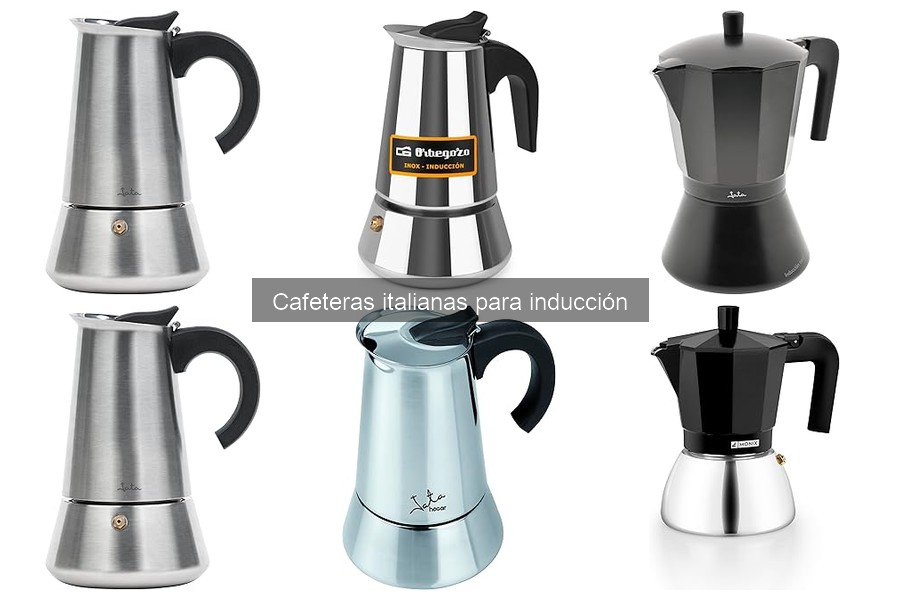Mejores cafeteras italianas para inducción en 2023
