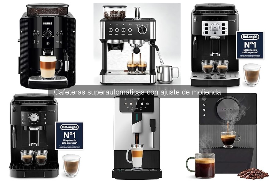 Mejores cafeteras superautomáticas con ajuste de molienda 2023