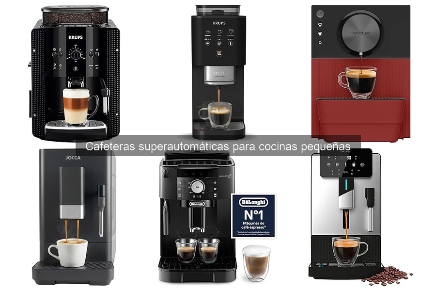 Mejores cafeteras superautomáticas para apartamentos pequeños