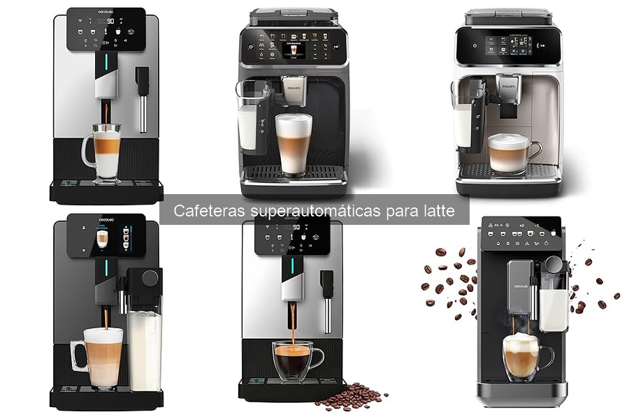 Mejores cafeteras superautomáticas para latte de 2023
