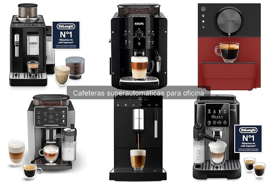 Mejores cafeteras superautomáticas para oficina en 2023