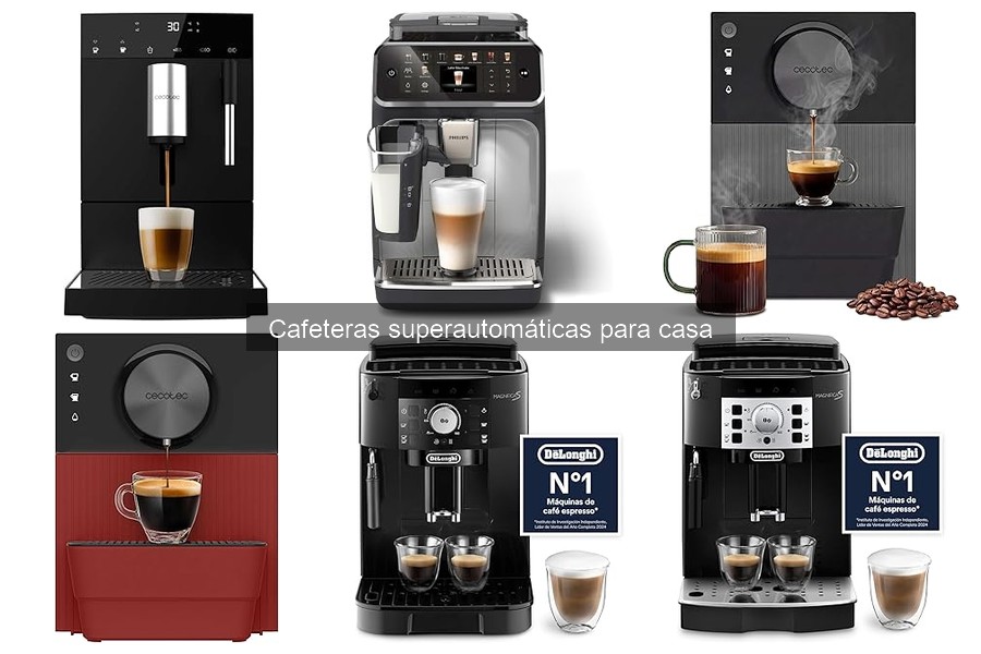 Mejores cafeteras superautomáticas para principiantes en casa