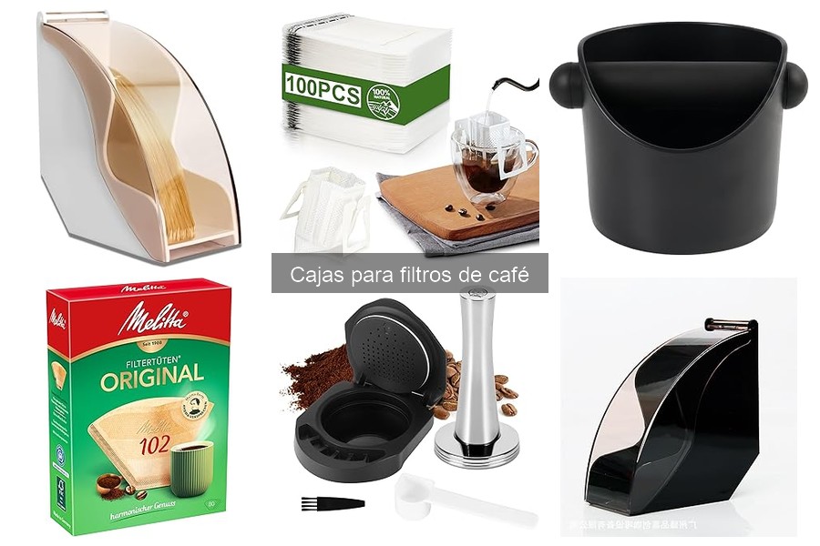 Mejores cajas para filtros de café: comparativa y análisis