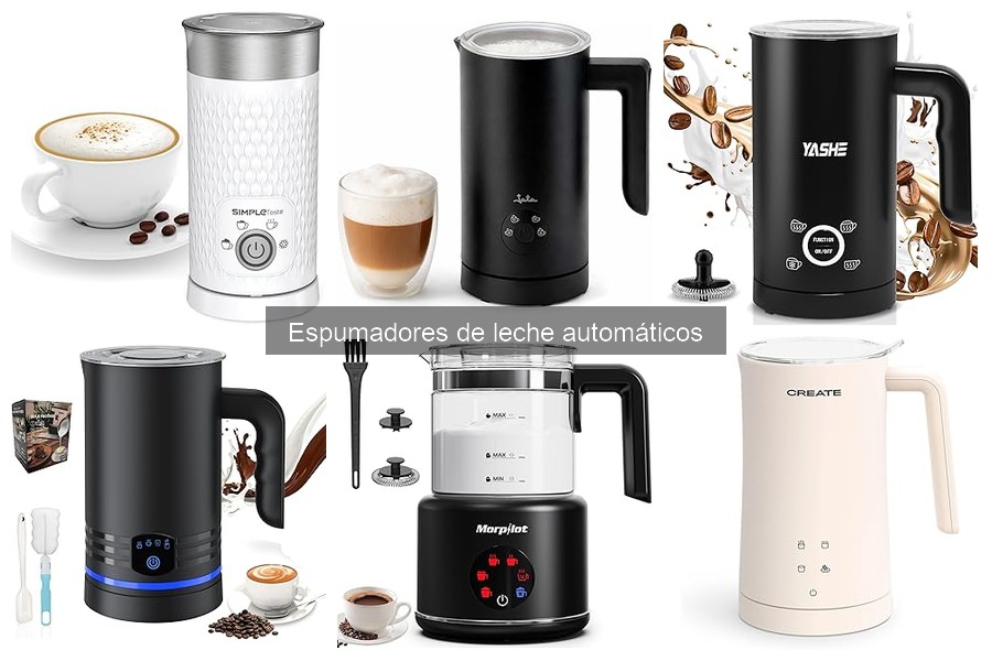 Mejores espumadores de leche automáticos para café en casa