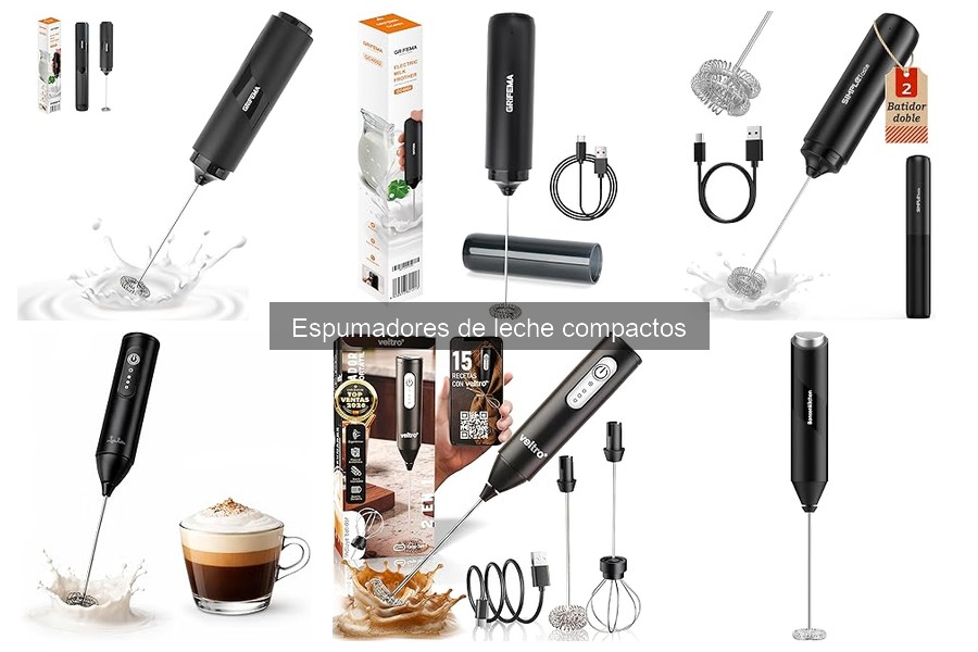 Mejores espumadores de leche compactos para el hogar