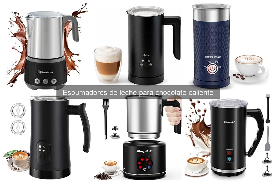 Mejores espumadores de leche para chocolate caliente