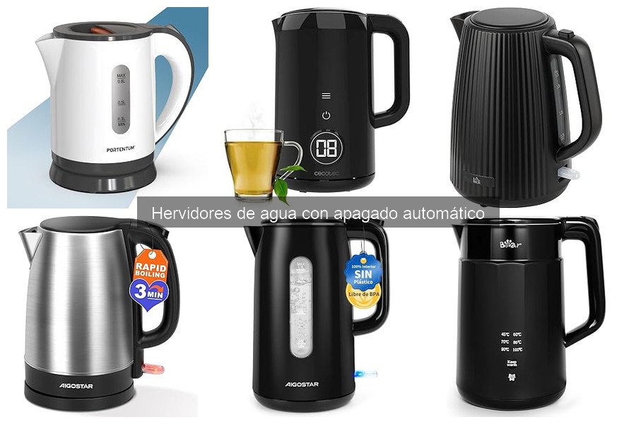 Mejores hervidores de agua con apagado automático para baristas