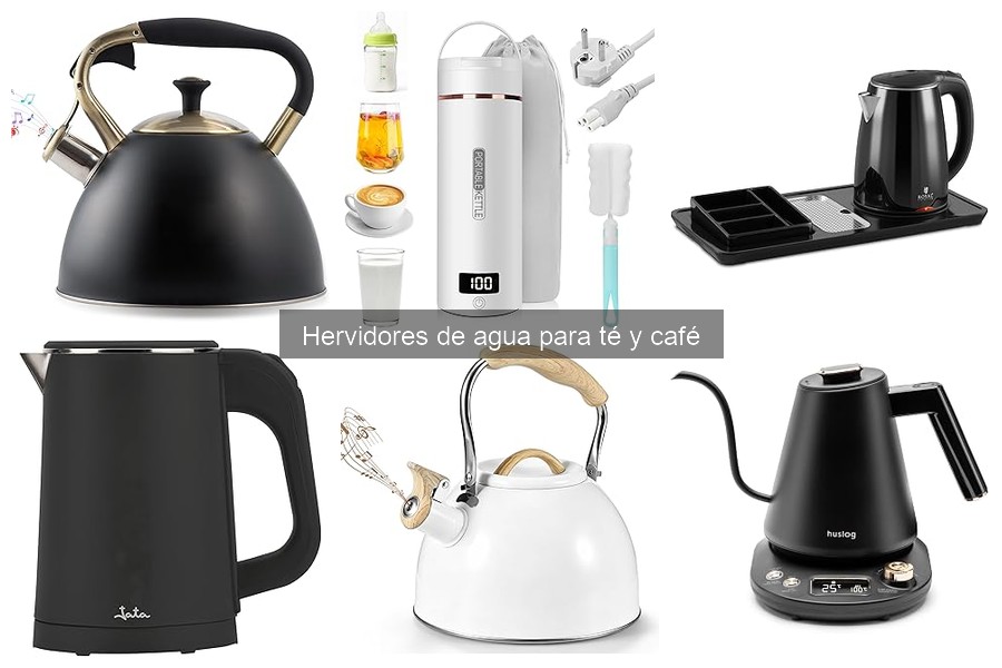 Mejores hervidores de agua para preparar café y té