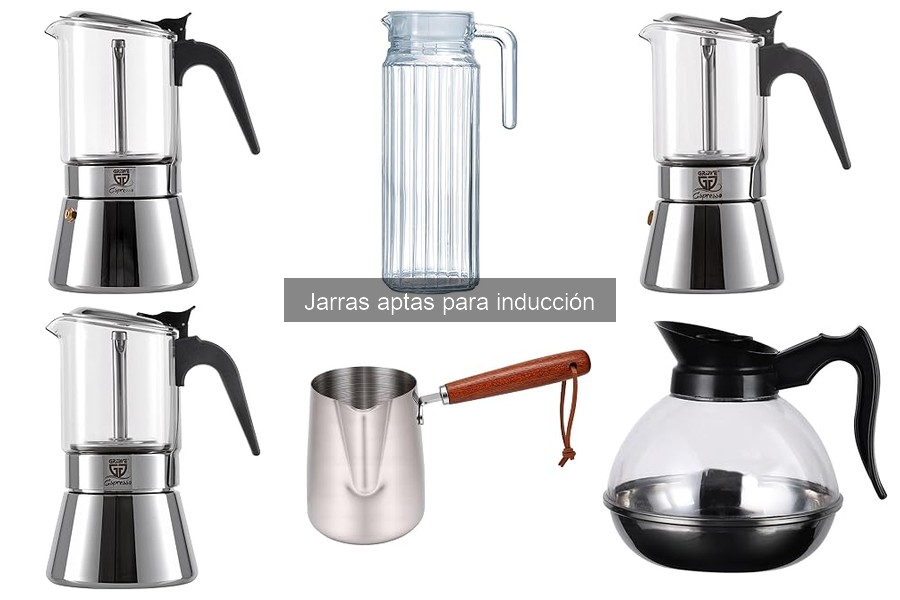 Mejores jarras aptas para inducción: guía de compra 2023