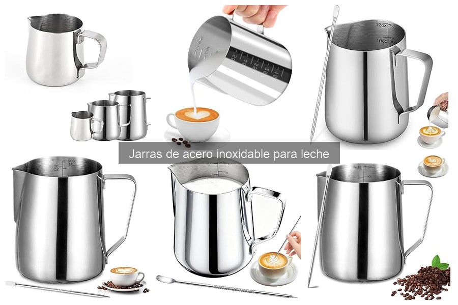 Mejores jarras de acero inoxidable para leche en 2023