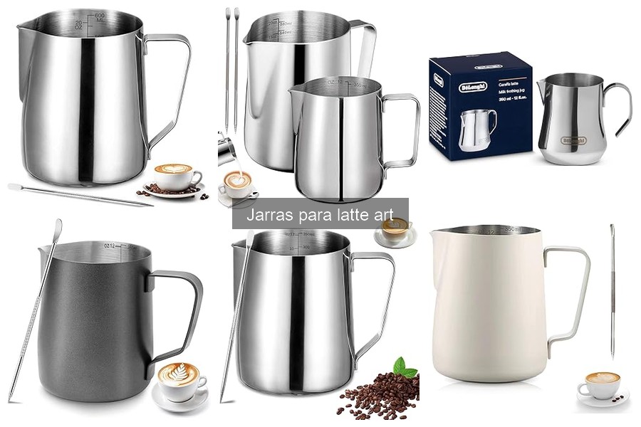 Mejores jarras para latte art: guía de compra 2023